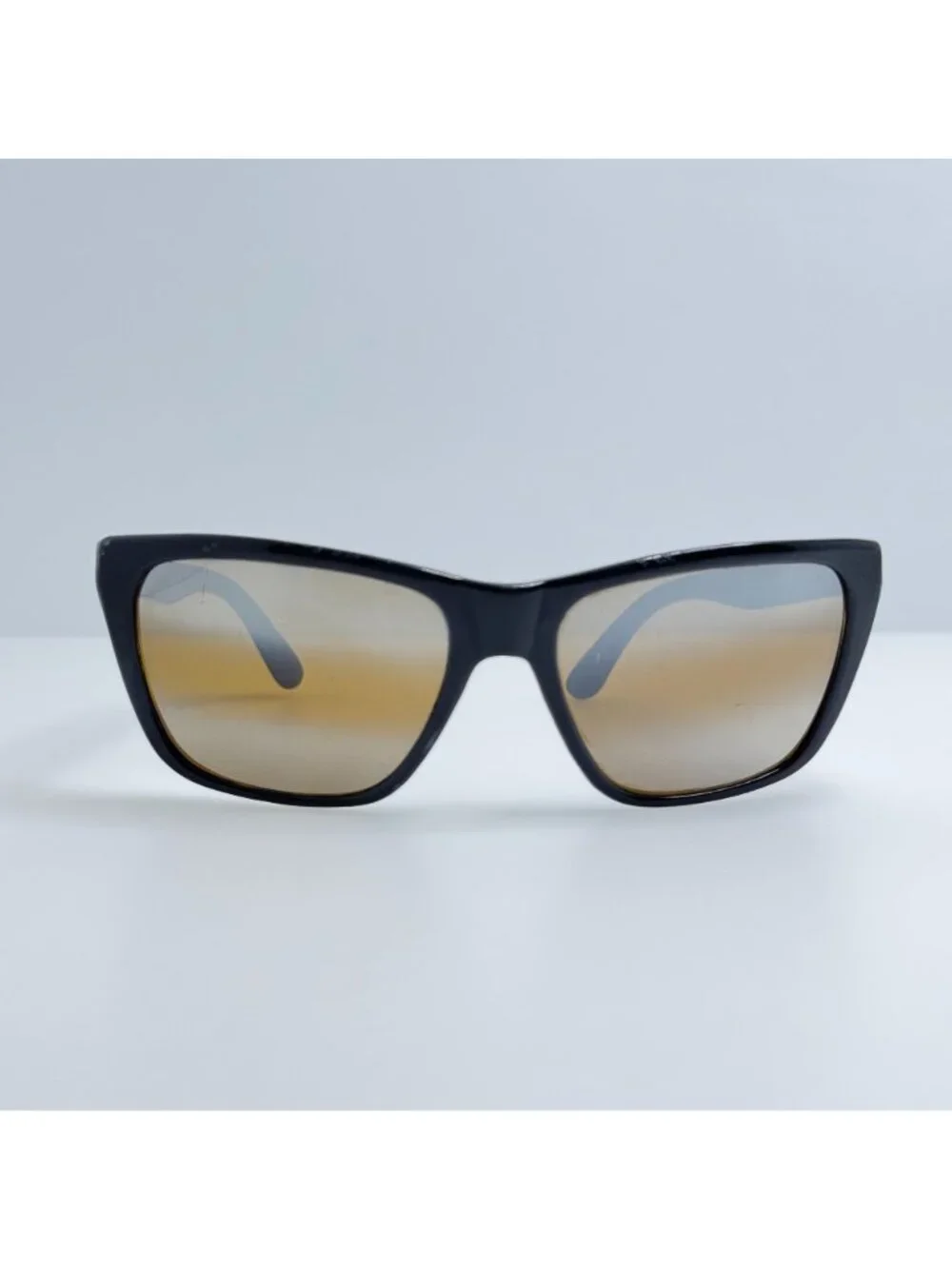 Pan Oceanic Sunglasses Black Nylon Taiwan R.O.C. Vintage Retro